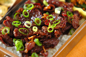 牛肉のしぐれ煮丼