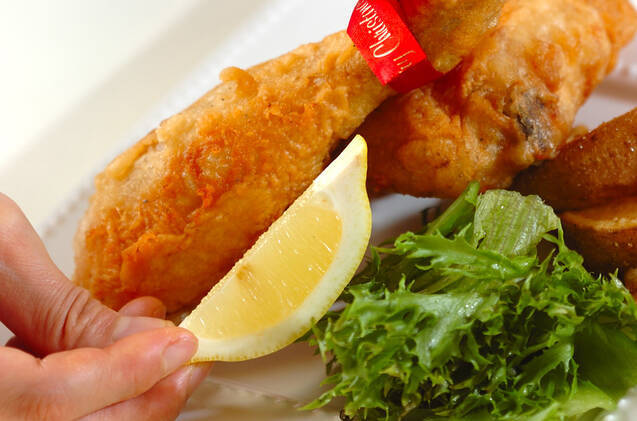 骨付き鶏肉のフライの作り方の手順9