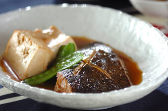 カラスガレイの煮付け