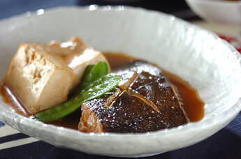 カラスガレイの煮付け