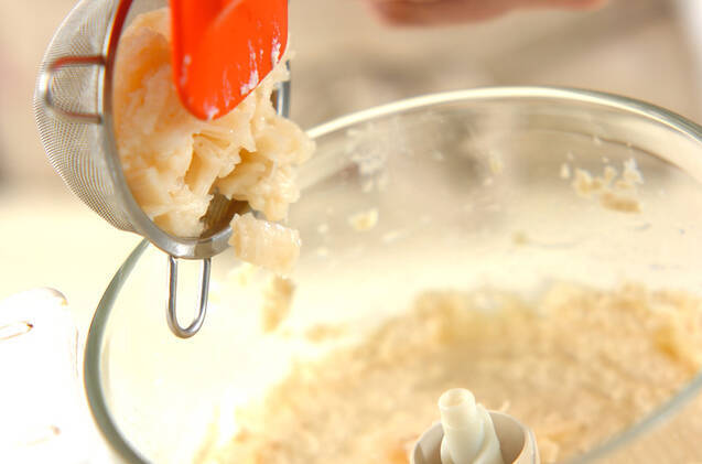 ホタテの旨味たっぷり！フワフワ豆腐スープの作り方の手順2