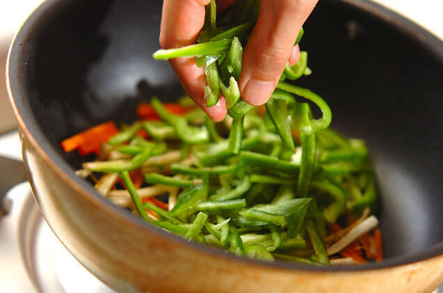 三色きんぴらの作り方の手順4