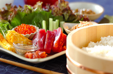 いろいろ手巻き寿司