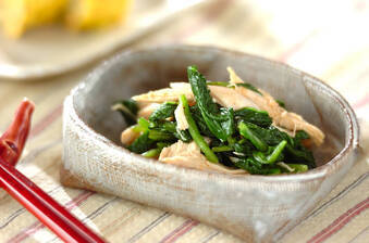 ささ身のお浸し