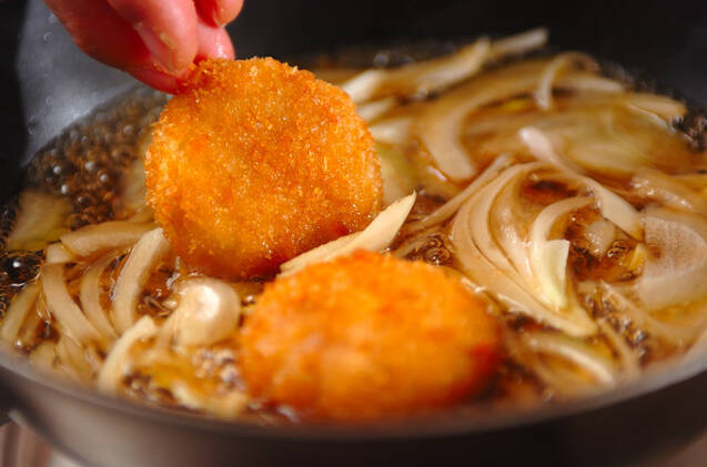 ミニカツ丼の作り方の手順2