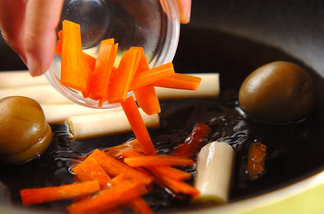 サンマの梅酒煮の作り方の手順4