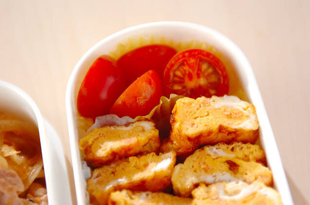 プチトマトのゴマ風味