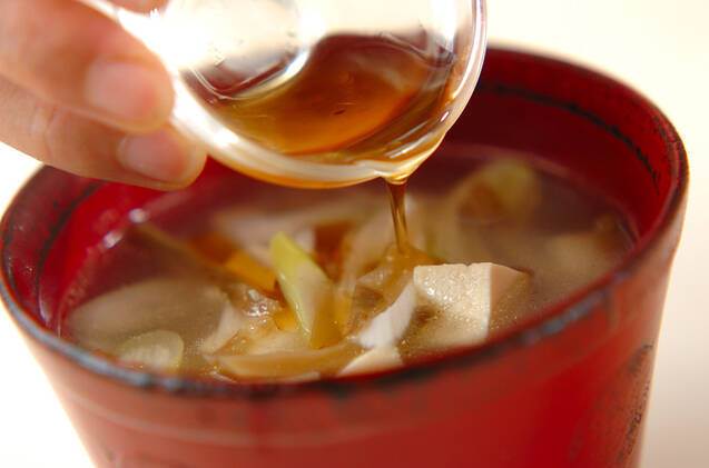 豆腐とザーサイの中華スープの作り方の手順5