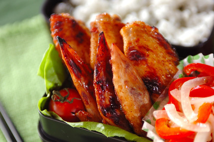 手羽先のスパイシー焼き