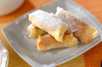 ピーナッツバナナ揚げ