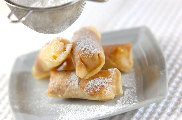 ピーナッツバナナ揚げの作り方の手順6