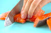 鮭のトマト煮チーズのせの作り方の手順1