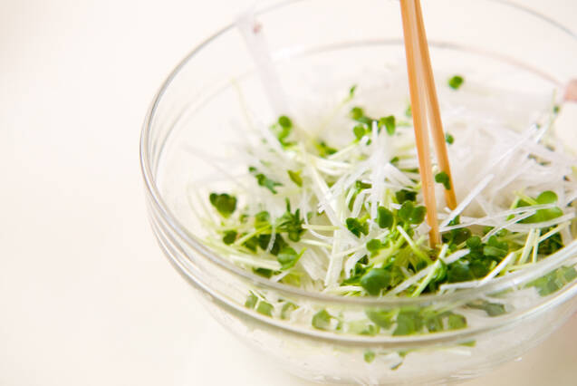 ベジタブル茶そばの作り方の手順3