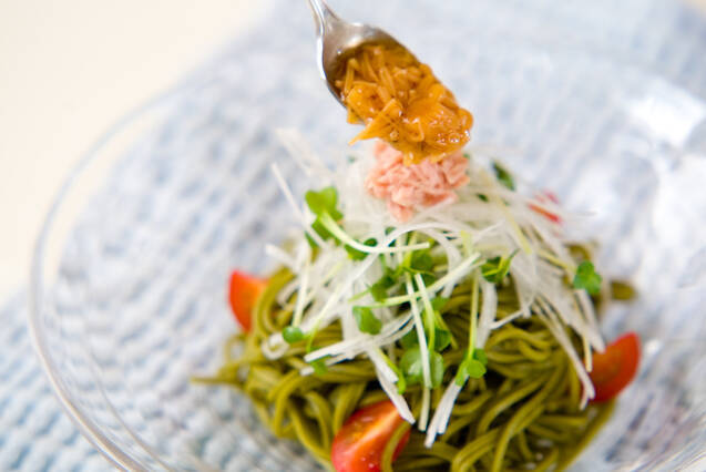 ベジタブル茶そばの作り方の手順6