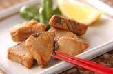 カツオの竜田揚げ