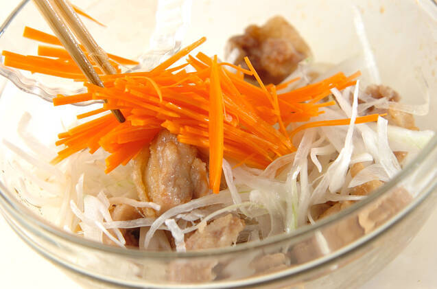 さっぱり！鶏の唐揚げの南蛮漬けの作り方の手順7