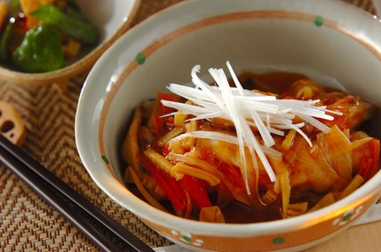 揚げ魚の甘酢あんかけ