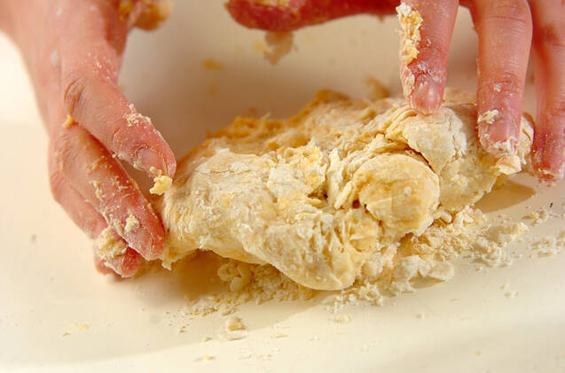 バレンタインチョコパンの作り方の手順4