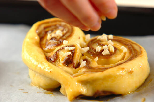 バレンタインチョコパンの作り方の手順11