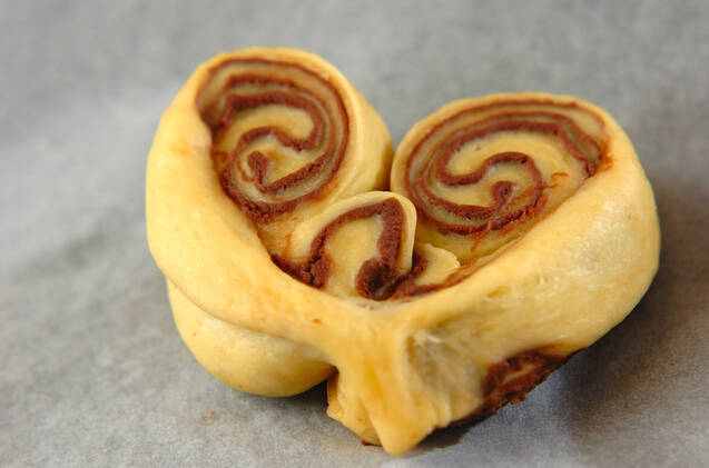 バレンタインチョコパンの作り方の手順10