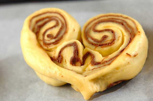 バレンタインチョコパンの作り方の手順10