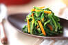 青菜のポン酢和えの作り方の手順