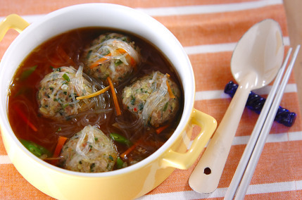 エビ団子入りスープ煮