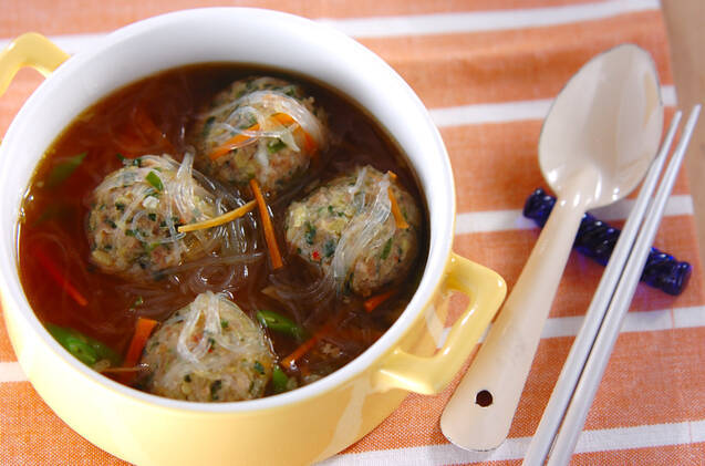 エビ団子入りスープ煮