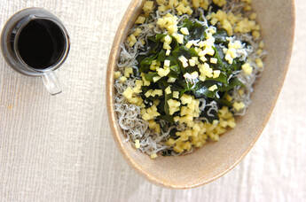 さっぱりヘルシーワカメサラダ