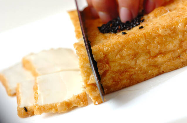 厚揚げとキムチのマヨ和えの作り方の手順1