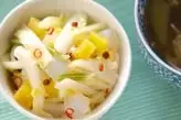 白菜のピリ辛甘酢