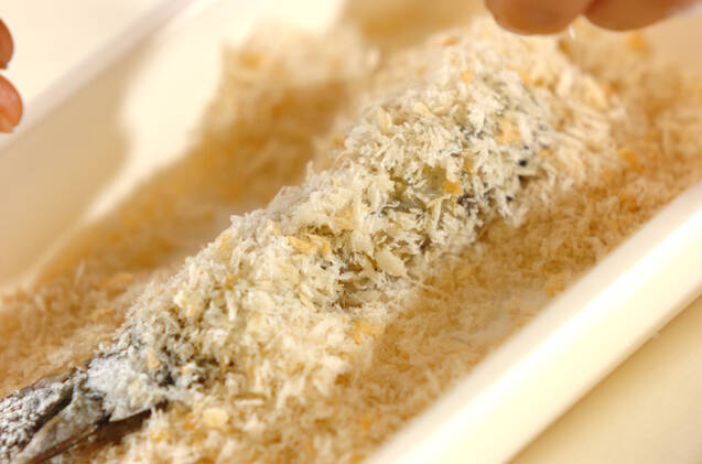 ゴママヨエビフライの作り方の手順5