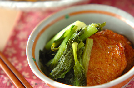 青菜と練り物の煮物