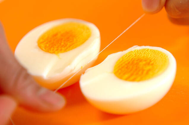 ゆで卵の作り方の手順1