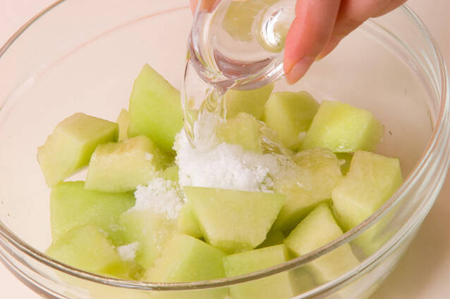 おとなメロンの作り方の手順2