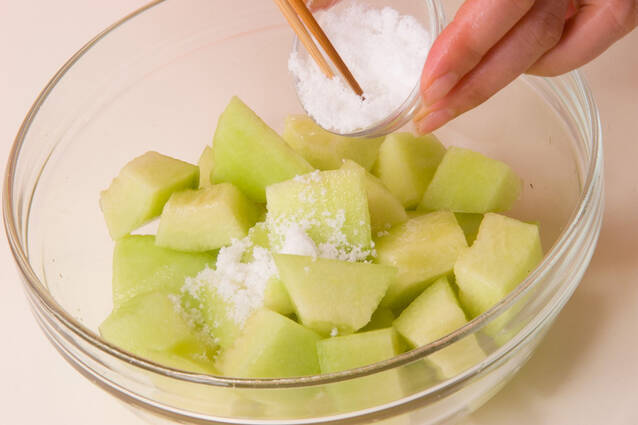 おとなメロンの作り方の手順2