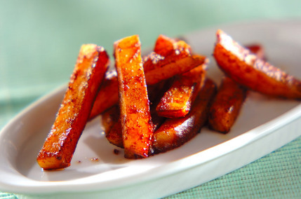 ポテトのピリ辛みそ炒め