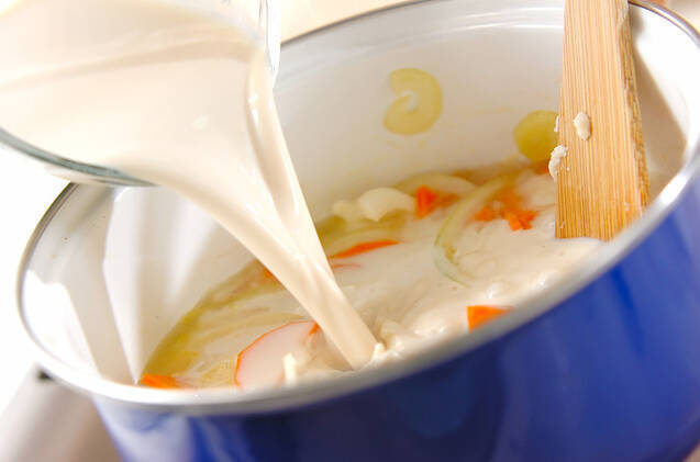 キャロットソイスープの作り方の手順3