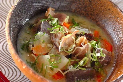 もつの白みそ煮込み