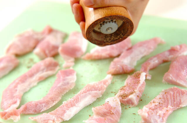 豚トロのシンプル炒めの作り方の手順1