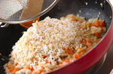 発芽玄米パエリアの作り方12