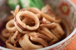 イカの甘辛ショウガ煮
