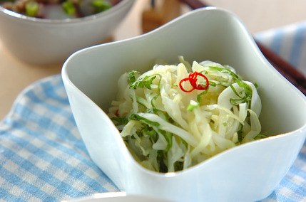 キャベツの和え物