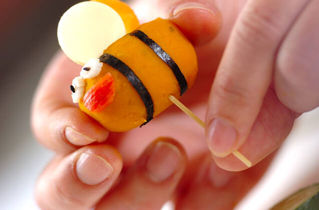 カボチャの蜂の作り方の手順7