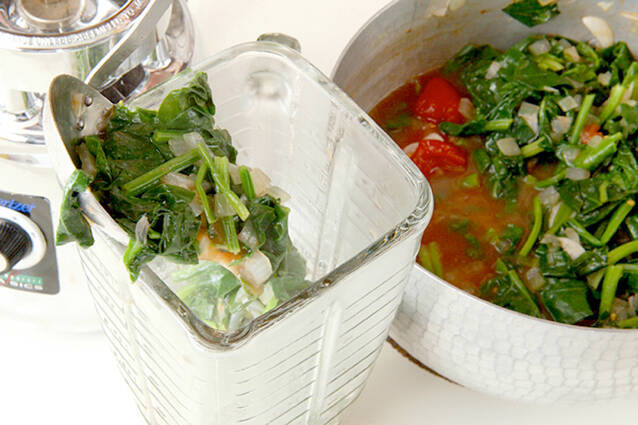 ホウレン草のカレーの作り方の手順4