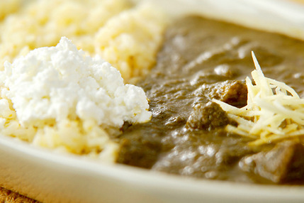 ホウレン草のカレー