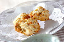 コーンとクルミのクッキー