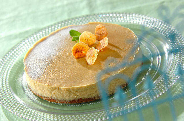 バナナチーズケーキ
