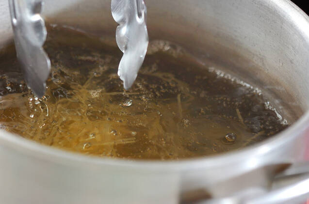 ラディッシュとツナの冷製パスタの作り方の手順4