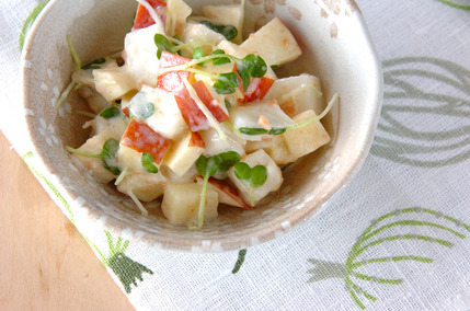 長芋の梅マヨ和え